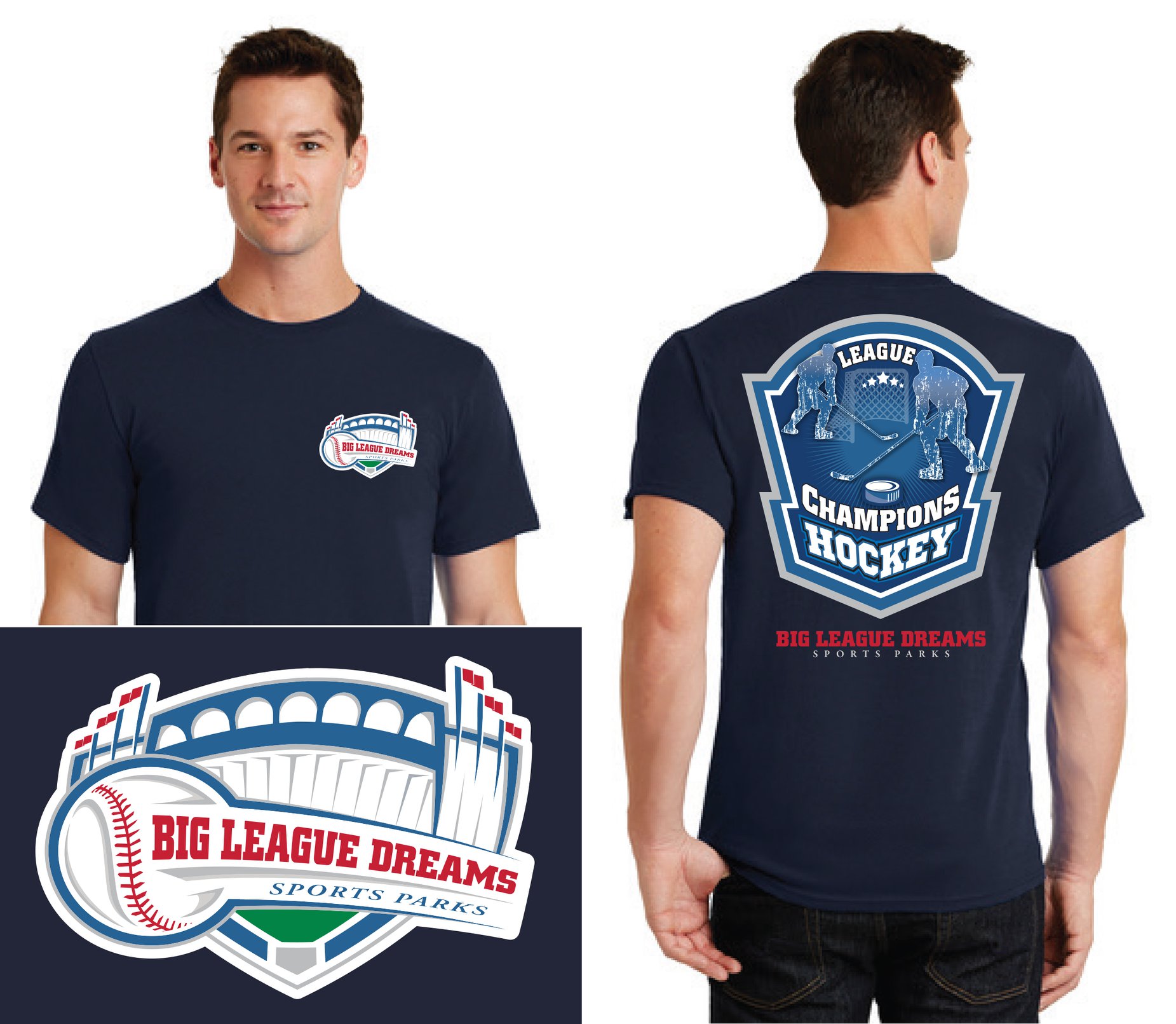 Big League Dreams T-shirt Design