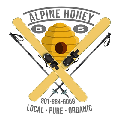 Alpine Honey Label Design