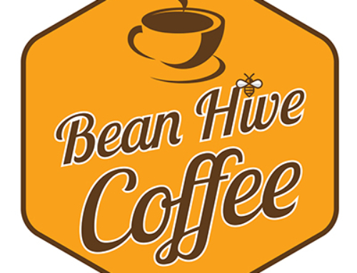 Bean Hive Coffee Logo and Business Card Design