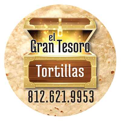 El Gran Tesoro Tortilla Logo Design