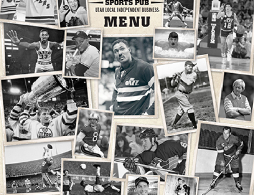 Legends Sports Pub & Grill Menu Design – 4 pages