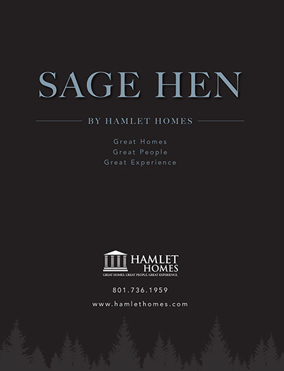 Hamlet Sage Hen Booklet - 12 pages - 8.5x11 folded