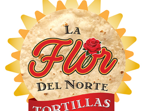 La Flor Del Norte Tortillas Logo Design