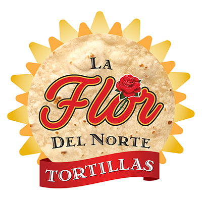 La Flor Del Norte Tortillas Logo Design