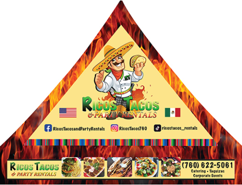 Ricos Tacos Canopy Tent Design – 10 ft.