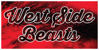 West Side Beasts softball banner